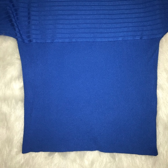 Blue Ribbed Top - Picture 6 of 6